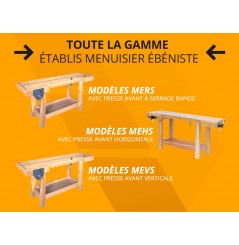 GAMME ÉTABLIS MENUISIER ÉBÉNISTE