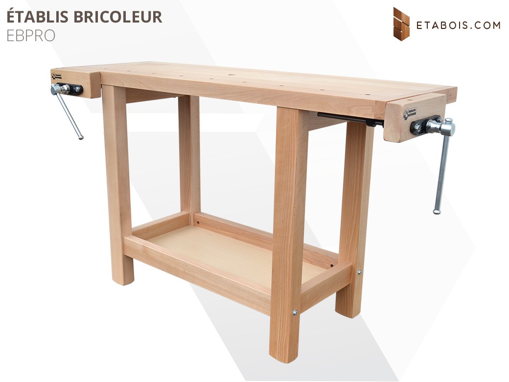 → Un plateau d'établi en bois massif | Étabois › Étabois